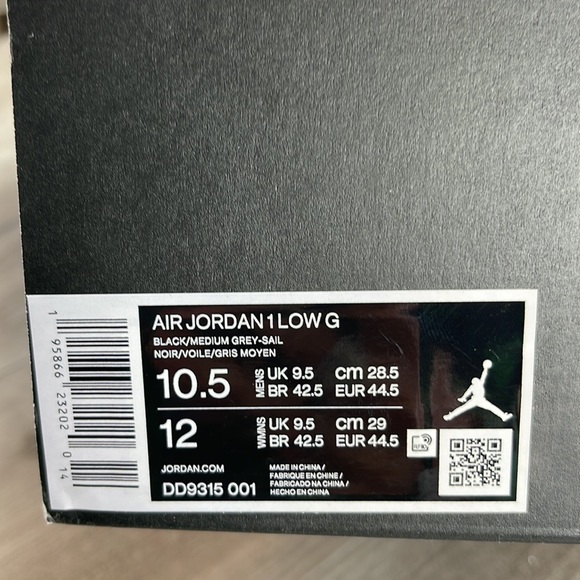 🌴🔆NIKE- AIR JORDAN1LOW GOLF SHOES🔆🌴 - Picture 13 of 13